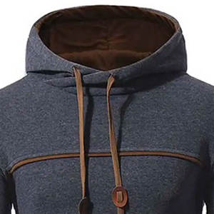 Vente en gros de sweats à capuche surdimensionnés 100% coton personnalisés pantalons de survêtement pour hommes hiver polaire bouffée 3D solide à capuche ODM numérique - Product Image 2