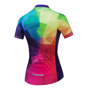 Hombres Mujeres Manga Corta Diseño Impreso Personalizado Ciclismo Jersey MTB Road Teams Clubs Sublimación Ciclismo Jerseys - Product Image 2