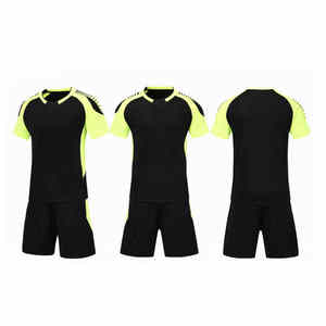 Kit de conjuntos de uniformes de entrenamiento de fútbol de Deportes de fútbol de último diseño de sublimación hecho en fábrica en color sólido - Product Image 4