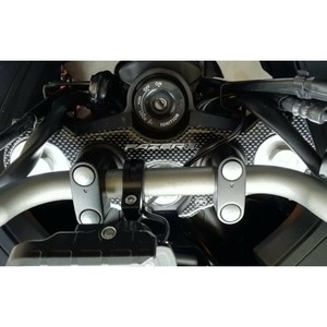 Adesivo 3D in Gel per Yamaha Fazer 8 2010-2016, Elegante Decalcomania per Piastra Manubrio Moto - Product Image 1