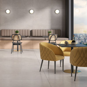 Loira Grev Moderne 80x160cm Finition brillante-sans fin Carreaux de sol en porcelaine Glaçure métallique Imitation Utilisation intérieure Centre commercial Salle à manger - Product Image 3