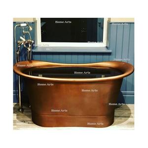 Conception fantastique baignoire en cuivre qualité exclusive taille et forme personnalisées baignoire pour la maison hôtel salle de bain utilisation - Product Image 3