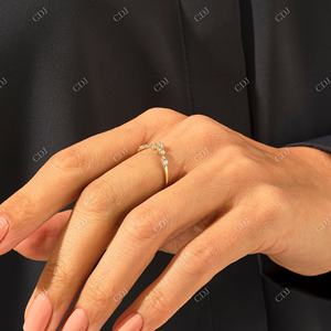 แหวนเพชรแท้14K/18K สำหรับงานแต่งงานและปาร์ตี้ของผู้หญิงดีไซน์วินเทจสีเหลืองทองคำขาวทองแท้เพชรแท้ใหม่ล่าสุด - Product Image 2