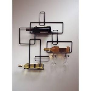 The Tipple Throne Support à vin en métal Porte-vin décoratif pour la décoration du salon et de la fête Personnalisable - Product Image 2