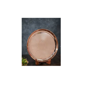 Assiettes rondes en laiton martelé de 13 pouces Offre Spéciale cuivre pour les mariages et les fêtes pour servir à manger - Product Image 5