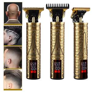 Kit de Corte de Pelo Profesional Inalámbrico, Recortadora con Cuchilla en T Recargable, Afeitadora con Pantalla LCD, Resistente al Agua IPX7, Funciona con Batería - Product Image 2