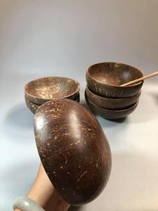 ชามกะลามะพร้าวทำด้วยมือคุณภาพระดับพรีเมียมจากเวียดนามธรรมชาติที่ยั่งยืนและเหมาะสำหรับเป็นของขวัญจำนวนมากหรือขายส่ง - Product Image 3