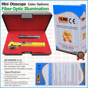 Otoscopio de Fibra Óptica Amarillo de Alta Calidad, Precio al por Mayor - Product Image 6