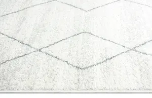 Mekome พรมผ้าฝ้ายปักขนาดใหญ่, พรมพื้นที่2ขนาดสำหรับห้องนั่งเล่นโต๊ะข้างเตียง - Product Image 5