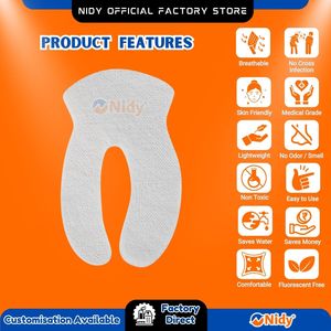 NIDY Parche de Ojos Desechable en Forma de U para Spa Salon Bienestar Cuidado DE LA Piel Belleza Facial Tratamiento de Ojos Hidratación Relajación - Product Image 2