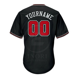 Camiseta de Béisbol para Hombre, Cuello en V, 100% Poliéster, Secado Rápido, Precio Razonable, Alta Calidad, Personalizable, Nuevo Modelo, Superventas, OEM - Product Image 3