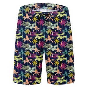 Pantalones cortos de baño unisex con estampado personalizado sólido de secado rápido transpirable traje de baño de verano Pantalones cortos de sublimación de moda - Product Image 1