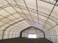 Tente de stockage industrielle portable d'extérieur, robuste, imperméable et coupe-vent, prix usine, fournisseur