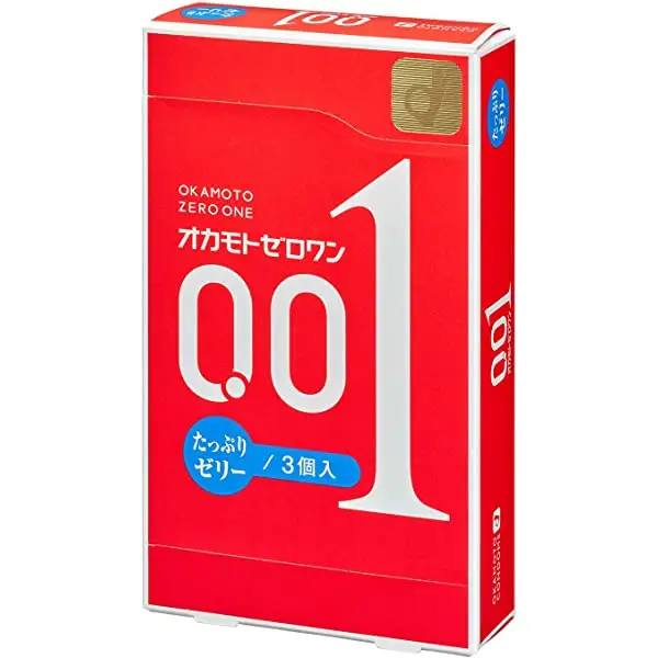 JAPÃO Okamoto Okamoto Zero Um Tamanho L Abundância de Preservativo de Gelatina
