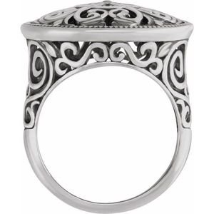 Luxurious Vintage Gold-Plated Fine Jewelry Children's Geometric <b>Cross</b> Filigree <b>Ring</b> Waterproof Office Fashionable Inlay Gift - Product Image 4