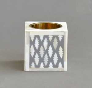 Brûleur d'encens en agate au design moderne, avec plateau en nacre et incrustation d'os, pour Bakhoor, idéal pour chambre, salle à manger et salle de bain, fourni d'Inde - Product Image 5