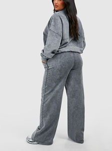 ชุดวอร์มผ้าฟลีซหนา2ชิ้นสำหรับฤดูหนาวของผู้หญิงชุดวอร์มผ้าฟลีซหนาชุดวอร์มสำหรับอากาศหนาว - Product Image 2