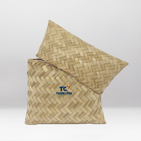 Dompet bambu alami grosir hadiah sempurna untuk Dekor rumah keluarga tas tangan bambu harga pabrik terbaik pasokan langsung