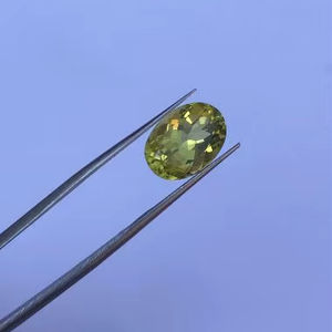 Quartz Jaune Citron Haute Clarté Pierre Naturelle 6.50CTS 10x14.20mm pour Bagues et Bijoux de Luxe Qualité Export - Product Image 1