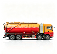 30м³ Вакуумный ассенизационный грузовик Shacman Delong M3000 8x4, Евро-6, Weichai, быстрая коробка передач, люксовая кабина