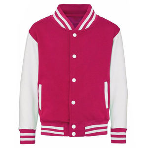 Mega Empire's High Quality Kids Varsity Jacket Último estilo de moda con logotipo frontal de cuello levantado-Best Seller - Product Image 1