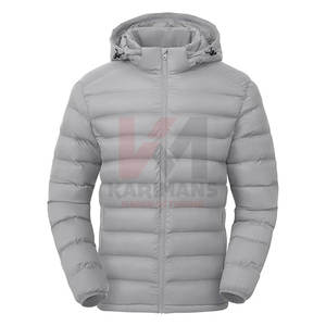Chaqueta acolchada ligera para hombre versátil, abrigo de invierno aislado, capucha extraíble, capa exterior de 3 estaciones, viaje, esquí, Camping, OEM - Product Image 1