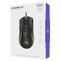 Souris de jeu filaire avec éclairage RGB, souris PC Proove Gaming Assembler haute résolution, vente en gros