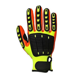 Rigger Nivel 5 Guantes de mecánica de cuero Nueva llegada Personalización Caliente Maquinaria de trabajo de seguridad Guantes de mecánica de cuero de corte - Product Image 3