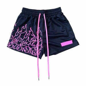 Short d'été pour hommes à sublimation personnalisée High Street Dernière mode Short en maille respirante Professionnel Vente en gros Cordon de serrage court - Product Image 5