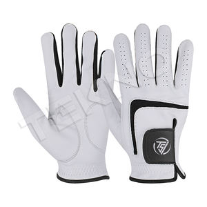 Op Venta De fábrica personalizado Premium alta calidad antideslizante OEM Golf deportes transpirable mejor piel de oveja piel de cordero Malbon GUANTES DE Golf - Product Image 3