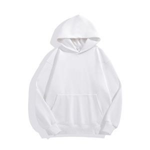 Sudaderas con capucha gruesas y pesadas personalizadas, ropa de calle, fabricante de marca, 500 Gsm, mezcla de algodón, Sudadera con capucha de gran tamaño para hombres - Product Image 1