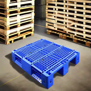 Paletas de plástico bidireccionales de alta calidad para uso en almacén y fábrica hechas de polipropileno y polietileno de alta resistencia - Product Image 3