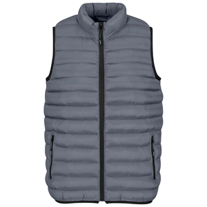 Gilet matelassé pour homme, haute qualité, vente chaude, automne et hiver, léger, matelassé, veste sans manches pour homme, fermeture éclair, gilet matelassé - Product Image 1