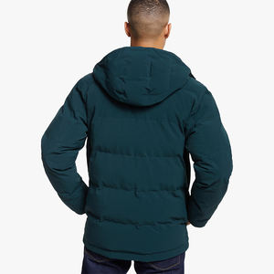 Chaquetas acolchadas para hombre OEM fabricante personalizado a prueba de viento transpirable prendas de vestir exteriores ropa de calle Abrigo acolchado chaqueta acolchada para hombre - Product Image 5