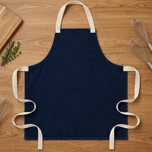 Delantal Clásico Verde de Lona Resistente y Reutilizable con Múltiples Bolsillos para Uso con Productos de Limpieza - Product Image 6