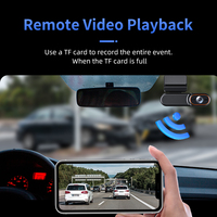 Dashcam de suivi GPS de voiture de véhicule 1080p avec double objectif 4G LTE Sim Mini voiture MDVR Cloud Dashcam enregistreur vidéo