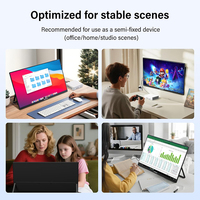 Monitor Portátil Eimio de 23.5 Pulgadas, 4K, IPS, 280nit, Tipo-C, Pantalla Extendida para Laptop, 100% SRGB, Personalización al por Mayor