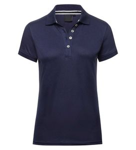 Polo de Alta Calidad para Mujer, Manga Corta, Transpirable, de Algodón, Ropa Casual, Logotipo Personalizado - Product Image 2