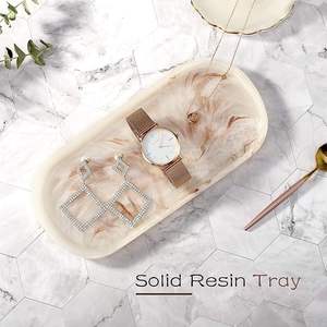 Haute qualité personnalisé artisanal concepteur décoratif résine plateau de service sous-verre ensemble pour les mariages pour la maison Restaurants Direct - Product Image 3