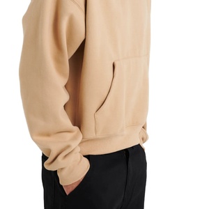 Sudadera con capucha básica de gran tamaño para hombre, 100% algodón, estampado de invierno, ecológica, antiarrugas, sudadera de alta calidad - Product Image 3