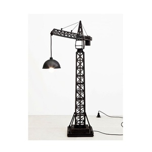 Lámpara de Pie de Estilo Nórdico Minimalista IQBAL COLLECTION, Negra, Altura Ajustable, Bombilla LED, Metal, 2700K, Luz Blanca Cálida Suave, para Oficina, Fácil de Usar - Product Image 1