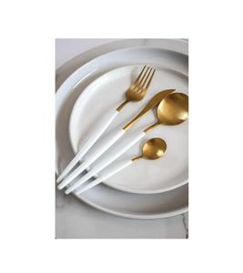 Ensemble de couverts en métal robuste avec finition polie pour les occasions festives, les banquets, les mariages et les dîners de famille - Product Image 3