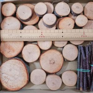 แผ่นไม้หนาทรงกลมสำหรับรองจานไม้เหมาะสำหรับโต๊ะอาหารในบ้านโต๊ะทำงานหรือคาเฟ่ใช้ในเวียดนาม - Product Image 2