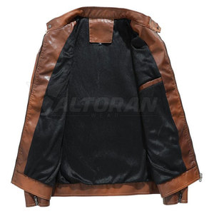 Chaqueta de Cuero para Hombre, Estilo Urbano, Chaqueta de Cuero Vintage para Hombre, Estilo Casual, Chaqueta de Cuero Premium para Hombre, Sensación Suave - Product Image 2