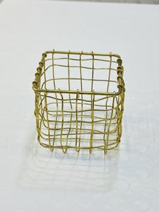 High Quality Designer Brass Wire <b>Basket</b> Home Decorator and Storage Solution - Product Image 6