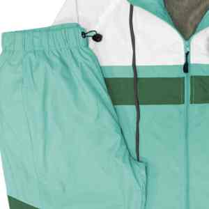 Conjuntos Deportivos de Moda para Hombre, Personalizados, con Malla de Color Combinado, Forrados, Holgados, Talla Grande, Lisos, con Efecto Arrugado - Product Image 5