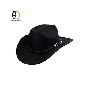 Chapeaux de cowboy en cuir unisexes de style occidental entièrement personnalisés, fabrication sur mesure, séchage rapide, solides, décontractés, pour l'hiver - Product Image 4