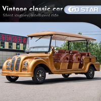 Voiture électrique Go Star (GCC/Eec/Dot/CE) 8+ places, autonomie de 90 km, garde au sol de 250-300 mm, vitesse de 30 km/h
