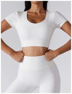 Ropa deportiva atlética, ropa deportiva, ropa de entrenamiento sin costuras, ropa deportiva para mujer, ropa de Yoga, conjuntos de Fitness para gimnasio - Product Image 6