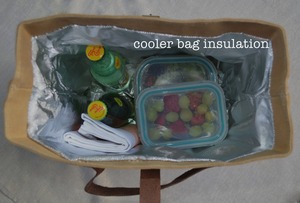 Bolsa de almuerzo de lona de algodón con detalles de cuero genuino y bolsillo exterior, bolso de diseñador, peso ligero, espacioso, plegable, para el exterior - Product Image 6